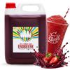 Hopser Food Fun Sciroppo Granita Arcobaleno AZO FREE | gusto fragola | Concentrato per Granita Macchina per Gelato Macchina per Granitore Bevande 1:5