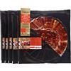 ABEIOU Prosciutto Iberico Ghianda Crudo Tagliato a Mano 500 g (5 piatti) — Stagionatura +36 Mesi — Cert. Hycer — Guijuelo Spagnolo — Jamón Ibérico de Bellota — aBeiou