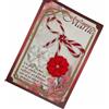 Handmade Martisor. Martenitsa. Martisoare. Amuleto primaverile. Baba Marta. Spring amulet. Martakia. Martis. Romania. Moldova. Bulgaria. Romanian martisor. Mărțișor. Märzchen