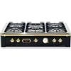 Lofra TRNM96/5, Piano cottura a gas DolceVita 90, Black