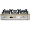 Lofra TRS96/5, Piano cottura a gas DolceVita 90, Inox