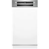 Bosch Elettrodomestici Lavastoviglie 45 cm, Frontalino acciaio, 10 coperti, Cestelli CarioFlex e 3° cestello posate, 6 programmi, 4 opzioni, Programma manutenzione, Preferito (prelavaggio), Home Connect, Efficient Dry