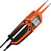 Klein Tools Tester di tensione ET255 con True RMS | 3-1000 V AC / 4-1400 V DC | CAT IV 1000 V | Test FI/RCD | Test di continuità, resistenza e campo di rotazione | IP65