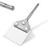 GEINXURN GEINXURE - Scalpello SDS-Plus per la rimozione di pavimenti, 240 mm di lunghezza, 100 mm di larghezza, scalpello per piastrelle, malta e colla per piastrelle
