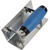 Generic Frattazzo Angolare Inrno Antiruggine Ergonomico, Cazzuola Angolare con Manico in Plastica, ntonacatura