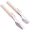 GOOTHDY Spatola per 2 Arte Creazione Acciaio | Forniture accessorie per la creazione artistica disegni e immagini per forniture regalo per strumenti
