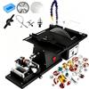 Generic Lucidatrice Per Gioielli 1850w, Smerigliatrice Per Pietre Preziose 5 In 1 | 5500giri/min, taglio da 0 a 90° e profondità di 45 mm, mandrino da 1,5 a 10mm, albero flessibile, per la metallo