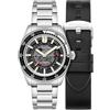 Spinnaker Fleuss SP-5118 - Orologio automatico da uomo, 43 mm, con cinturino in acciaio inox massiccio, 43.0, Fleuss Automatico