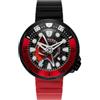 Nubeo Orologio da uomo 50 mm Ventana automatico Star Trek Starfleet edizione limitata con cinturino in silicone NB-6104