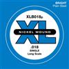 D'Addario Corda singola D'Addario XLB018P in acciaio per basso, Long Scale, .018