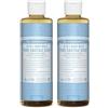 Dr. Bronner's Sapone Liquido Bio Neutro 240 ml (Confezione da 2)