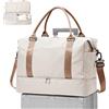 WEPLAN Borsa da viaggio Easyjet 45x36x20 Borsa da viaggio Borsa Bagagli a Mano Cabina Borsa Aereo Borsa Sotto Il Sedile Valigia Weekend Uomo e Donna Leggero Borsa da Trasporto Impermeabile Borsa