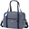 SPAHER Borsone da Viaggio 40x30x15 ITA Airways Bagaglio a Mano Borsa Cabina | per British Airways Air France KLM, Nylon Impermeabile, Leggera(320g), Fascia Rimovibile, per Viaggi Sport Palestra Weekend