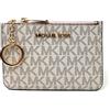 Michael Kors Jet Set Travel Small Zip Pouch con porta carte d'identità - Twill rivestito in PVC