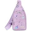 Long Keeper Zaino Monospalla Antifurto Donna Uomo - Impermeabile Borsa a Tracolla Sling Bag Leggero Marsupio Tracolla Sportivo per Trekking Viaggio Lavoro