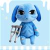 TELAOBAN Anlmal Ho-spltal Peluche 25cm, Bambole Morbide in Anlmal Hospltal Peluche, Set di peluche Figurine Collezionabili per Appassionati, Regalo Per Fan