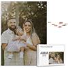 PSUNEY Puzzle Personalizzato Con Foto 35/70/120/200/300/500/1000/1500/2000/3000 Pezzi per Gioco Adulto Familiare Matrimonio Laurea Regalo