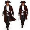 maylynn 12104 Jack - Costume di carnevale da pirata con cappello e accessori - uomo - marrone - M/L