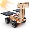 TaimeiMao Rover Lunare Solare Legno 3D Kit STEM Fai Da Te Spaziale | Modello educativo a energia solare per attività creative e apprendimento