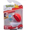 Pokémon PKW2661 Clip'n'Go Pokéball - Plinfa & Poké ball ufficiale con statuetta dettagliata da 5 cm
