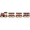 Le Toy Van - TV710 - Trenino in legno per bambini dai 3 anni Royal Express, gioco Montessori con 5 vagoni magnetici staccabili, in legno certificato FSC ecologico e dipinto con colori a base d'acqua