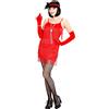 W WIDMANN MILANO Party Fashion - Costume flapper, abito con frange, abito Charleston anni '20, costumi carnevale