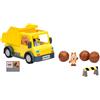 Bluey Dump Truck, Camion della spazzatura, include figurine amico, include adesivi, 2 avvisi e 3 rocce di plastica per la tua avventura, famosa (BLY96000)