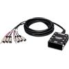 Hosa SH-6X2-20, Pro-Conex Little Bro' Sub Snake, Hosa 6 x XLR Sends and 2 x 1/4 in TRS Returns, 20 ft