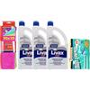 Dc Casa NUNCAS SET 3 PZ D20 DECERANTE 1 LT + GAMEX 50 PANNI elettrostatici cattura polvere maxi formato 22x29cm +pacco 5 panni in microfibra 30x40cm
