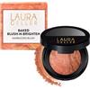 Laura Geller Beauty LAURA GELLER Blush Polvere Cotto Blush-n-Brighten - Fard Make Up in Polvere Marmorizzato, Cremoso e Leggero, Finish Satinato