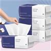 BODFPPC Asciugamani Monouso 400 Pezzi - Salviette Viso in Cotone Spesso Usa e Getta, Biodegradabili per Rimozione Trucco e Pulizia Delicata