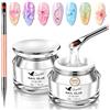 MAGIC ARMOR 2 gel per unghie 3D da 30 g con pennello per nail art