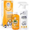 Betti Clean Eco Orange Power Kit Detergente Concentrato Animali | Rimuove macchie di pipì di cane e gatto, elimina odori, Made in Italy