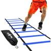Yes4All Scala di agilità 3m, 4m, 5m, 7m con 8/12/20 pioli, Attrezzatura per l'allenamento di velocità della Scala di agilità Finale per Calcio, Calcio, Ostacoli di velocità Set di Coni di agilità