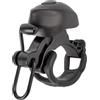 M-WAVE Bella S-Fit Flex - Mini campanello per bicicletta, con cinturino in gomma