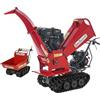 GeoTech Pro BMS155 LE - Biotrituratore su motocarriola GeoPorter 330D semovente a cingoli 6 rulli - Cassone dumper