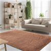 STGAO Tappeto Salotto 130 x 300 cm Antiscivolo Tappeto Shaggy Moderno Sostenibile per Grandi Dimensioni Salotto Moderno Cameretta Bimba, Cachi