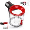 KILDOWS Contenitore Serbatoio compatibile per Dyson V7 V8 Contenitore Rifiuti Polvere di Aspirapolvere Ricambi SV10 SV11