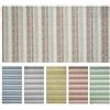 Olivo Tappeti OLIVO.shop | SANTIAGO Tappeto cucina antiscivolo, Passatoia cucina lavabile a righe, Tappeti cucina cotone, Tappetino multiuso cucina moderno, vari colori e misure (Sabbia, 50x90 cm)