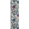 Pierre Tappeti Passatoia OASI anti-macchia anti-scivolo lavabile in lavatrice cm.52x250 tappeto cucina bagno ingresso multiuso, disegno cactus giardino zen piante grasse