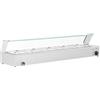 Royal Catering RCBM_GN1/2_4 Bain Marie 2000 W 5 GN 1/2 rubinetto di scarico a bagnomaria scaldavivande