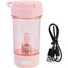 Colexy Tazza Automescolante Elettrica, Tazza di Miscelazione Automatica, Tazzas Automescolante Ricaricabile, Miscelatore Elettrico per Caffè Latte Cioccolata e Bevande Proteiche, 600ml (Rosa)