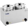 Royal Catering - RCBM-2/4R - Stazione elettrica per zuppe - 5,5 L