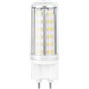 Fyearfly Lampada a bulbo di mais, lampada a bulbo di mais a LED G12 10W Lampada luminosa alta casa con 85 perline LED AC85-265V per illuminazione stradale da giardino di casa(bianco caldo)