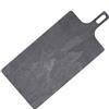 Bisetti Tagliere da Cucina in HPL 36x20x0,5 cm con Manico Finitura Ardesia, Tagliere Rettangolare e Termoresistente, Antigraffio da Cucina, Made in Italy, per Uso Domestico e Professionale - BISETTI