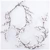 Gukasxi 1.6M Natale artificiale glassato agrifoglio bacche stringa bianco artificiale agrifoglio bacche ghirlande fiore di bacche ghirlanda di natale appeso filo per albero di Natale ghirlande fabbricazione