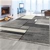 Teppich-Traum Elegante Tappeto da Salotto con Design classico-moderno, facile da pulire, grigio, 200 x 290 cm