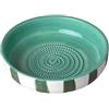 Beamel Home Piastra per grattugia in ceramica realizzata a mano Design decorativo Utensile da cucina Arte funzionale Stoviglie artigianali (Gioia, grande)