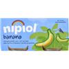 Nipiol Omogeneizzato Frutta, Banana e Mela 2x80g (12 Confezioni)