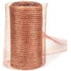 Woobroo Nastro di rame contro lumache, 12,7 cm x 10 m, 100% puro rame, come recinzione per lumache e topi, tessuto di rame flessibile per giardino, aiuola rialzata, magazzino (rotolo da 10 metri)